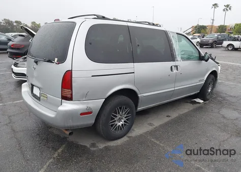 1998 Nissan Quest Gxe/Xe z USA, uszkodzony, nr VIN 4N2ZN1112WD821654